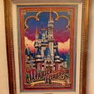 Disney Parks Walt Disney World Magic Kingdom Castle LE Giclee by Jeff Granito