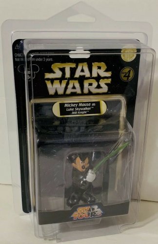 Disney Parks Star Wars Star Tours Series 4 Mickey Mouse As Like Skywalker New