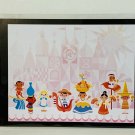 Disney WonderGround Friendship To Everyone Postcard by Eunjung June Kim