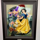 Disney Parks Snow White Three For The Dance LE Framed Giclée by Tim Rogerson New