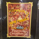 Disney Parks Exclusive Pirates Of The Caribbean 50 Years Print By Mike Peraza