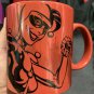 Six Flags Magic Mountain Dc Comics Harley Quinn Villain Red Mug New