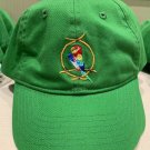 Disney Parks Enchanted Tiki Room Birds Sing Words Green Baseball Hat Cap New