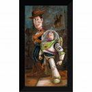 Disney Parks Toy Story Buzz Lightyear and Woody Giclée by Darren Wilson New