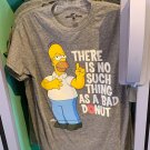 Universal Studios The Simpsons Homer There Is No Such Thing As a Bad Donut Shirt