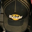 Six Flags Magic Mountain Dc Comics Batman Black/Yellow Hat Cap New**
