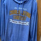 DISNEY PARKS CHURROS EATING CONTEST MENS HOODIE SHIRT X-LARGE NEW