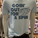 DISNEY PARKS EXCLUSIVE TEA CUPS GOIN' OUT FOR A SPIN ADULT T-SHIRT X-LARGE NEW