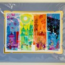 Disney Parks Seasons of Magic Disneyland Castle Deluxe Print by Mike Peraza New