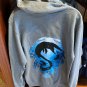 Universal Studios Jurassic World Isla Nublar Lagoon Sweater Hoodie Size Large