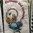 Disney Parks Exclusive Alice in Wonderland and Queen of Hearts Dish Towel Set