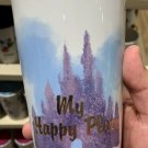 DISNEY PARKS EXCLUSIVE MY HAPPY PLACE TRAVEL TUMBLER MUG NEW