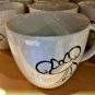 Disney Parks Bride White Mug "Mrs." Ceramic Mug Minnie Mouse Ear Hat New