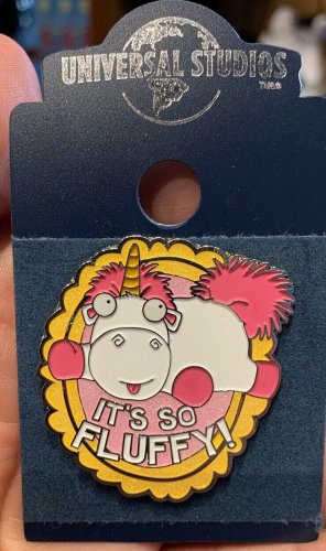 Universal Studios Exclusive Despicable Me It's So Fluffy Unicorn Metal Pin New