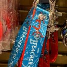 UNIVERSAL STUDIOS EXCLUSIVE CAT IN THE HAT TEACHER OF ALL THINGS KEYCHAIN NEW