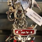 DISNEYLAND RESORT CARS CARS LAND LOGO AND DICE METAL KEYCHAIN NEW