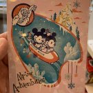 Disney Wonderground Disneyland Matterhorn Mickey And Minnie Mouse Postcard New