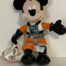 Star Wars Mickey Mouse X Wing Pilot Plush 12" Disney Parks Plush New With Tags