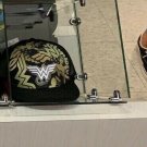 Six Flags Magic Mountain Dc Comics Wonder Woman Black/Gold Hat Cap New