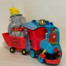 Disney Parks Casey Jr Train Popcorn Bucket & Dumbo Sipper Cup Set New