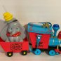 Disney Parks Casey Jr Train Popcorn Bucket & Dumbo Sipper Cup Set New