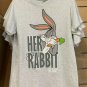 Six Flags Magic Mountain Looney Tunes Bugs Bunny Her Rabbit Mens T-Shirt Medium