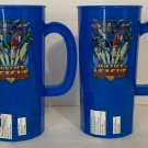 Six Flags Magic Mountain Justice League Kids Tall Plastic Mug (Set of 2)