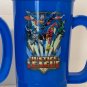 Six Flags Magic Mountain Justice League Kids Tall Plastic Mug (Set of 2)
