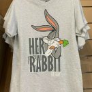 Six Flags Magic Mountain Looney Tunes Bugs Bunny Her Rabbit Mens T-Shirt X-Large