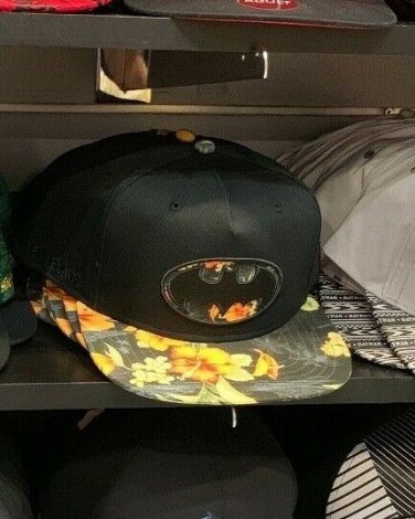 Six Flags Magic Mountain Dc Comics Batman Floral Snapback Hat New