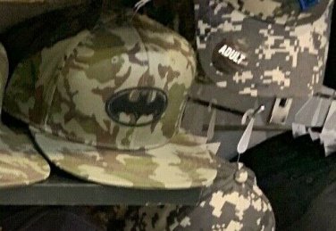 Six Flags Magic Mountain Batman Camouflage Snapback Hat New