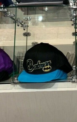 Six Flags Magic Mountain Dc Comics Batman Black/Blue Snapback Hat New