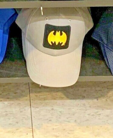Six Flags Magic Mountain Dc Comics Batman Gray Hat Cap New
