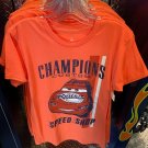 DISNEYLAND RESORT EXCLUSIVE CARS LAND CHAMPIONS CUSTOM T-SHIRT SIZE LARGE NEW