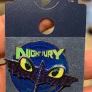 Universal Studios How To Train Your Dragon Toothless Night Fury Pin New on Card