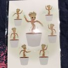 Disney Parks Guardians Of The Galaxy Dancing Baby Groot Postcard Ashley Taylor