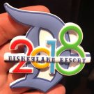 Disneyland Resort Exclusive Dated 2018 Big D Magnet The Year To Be Here New
