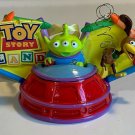 DISNEY PARKS MICKEY EARS TOY STORY LAND SCULPTED CHRISTMAS ORNAMENT NEW