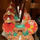 DISNEY PARKS MICKEY EARS SEVEN DWARFS MINE TRAIN SCULPTED CHRISTMAS ORNAMENT NEW