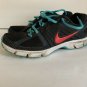 Nike Downshifter 5 Womens Size 7.5 Running Shoes Black USED