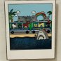 Universal Studios Hello Kitty And Friends JAWS Tram and Jurassic Park Magnet Set