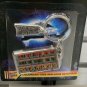 Universal Studios Back To The Future Cast Metal Delorean Time Machine Keychain