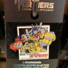 Universal Studios Transformers Bumblebee & Optimus Prime Pin Best Vacation Ever!