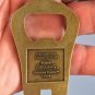 Universal Studios The Simpsons Duff Beer Metal Keychain / Bottler Opener New