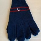 Disneyland Resort Knit Gloves Navy Blue Adult Size New with Tag