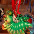 Disney Parks Bug's Life Heimlich Sculpted Christmas Ornament New