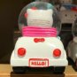 Universal Studios Hello Kitty in Car Sculpted Snowglobe New