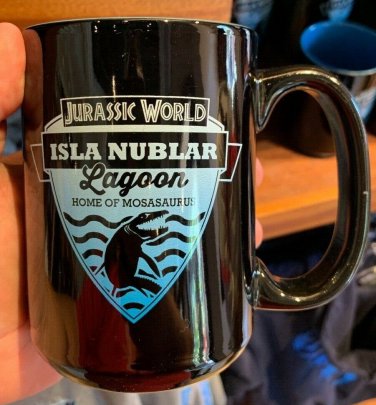 Universal Studios Exclusive Jurassic World Isla Nublar Ceramic Coffee Mug New