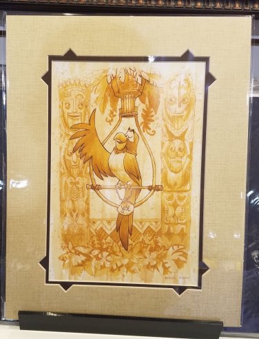 Disney Parks Let's Put on The Show Enchanted Tiki Room Print by Brian Kesinger
