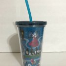 Disney Parks Exclusive Haunted Mansion 999 Happy Haunts Travel Tumbler W/ Straw